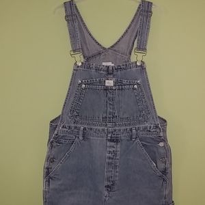 Calvin Klein Denim Bibs Overalls Vintage Ladies Large